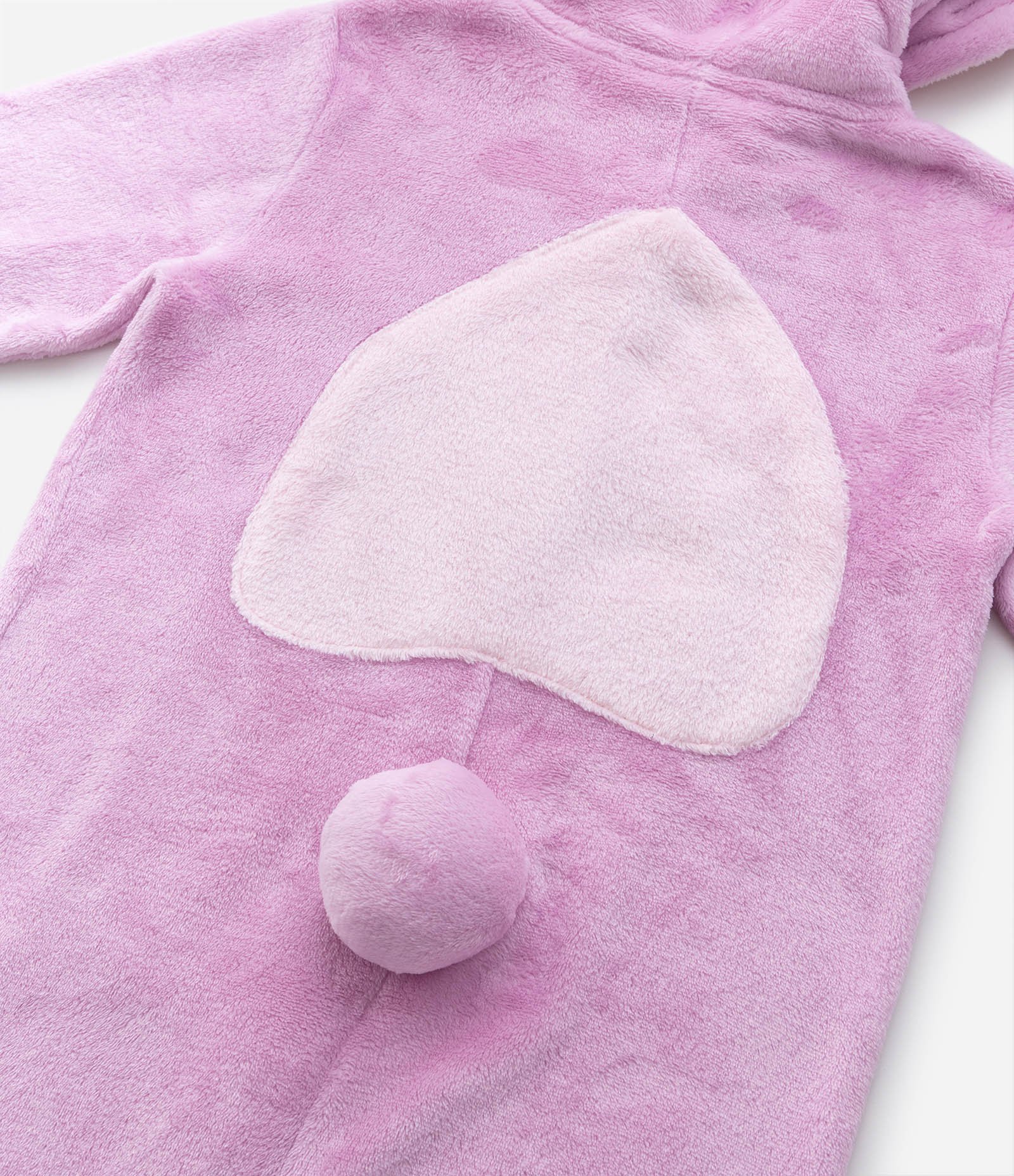 Pijama Jumper em Fleece com Bordado Angel - Tam 5 a 14 anos Rosa 4