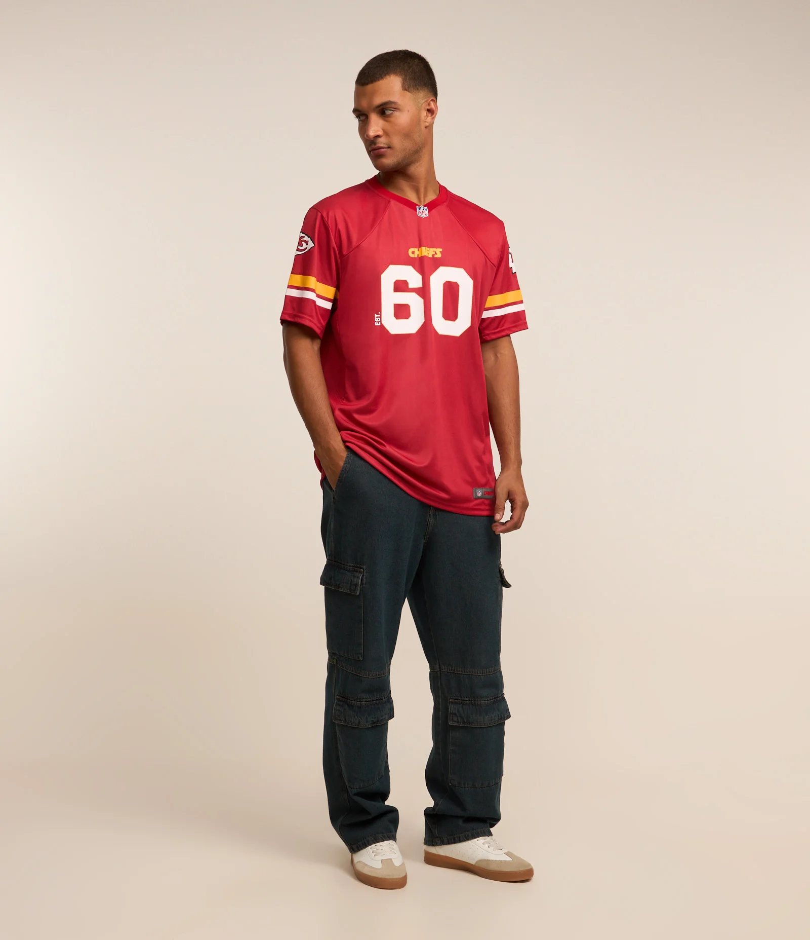 Camiseta Sportcore Futebol Americano com Estampa NFL Chiefs Vermelho 2