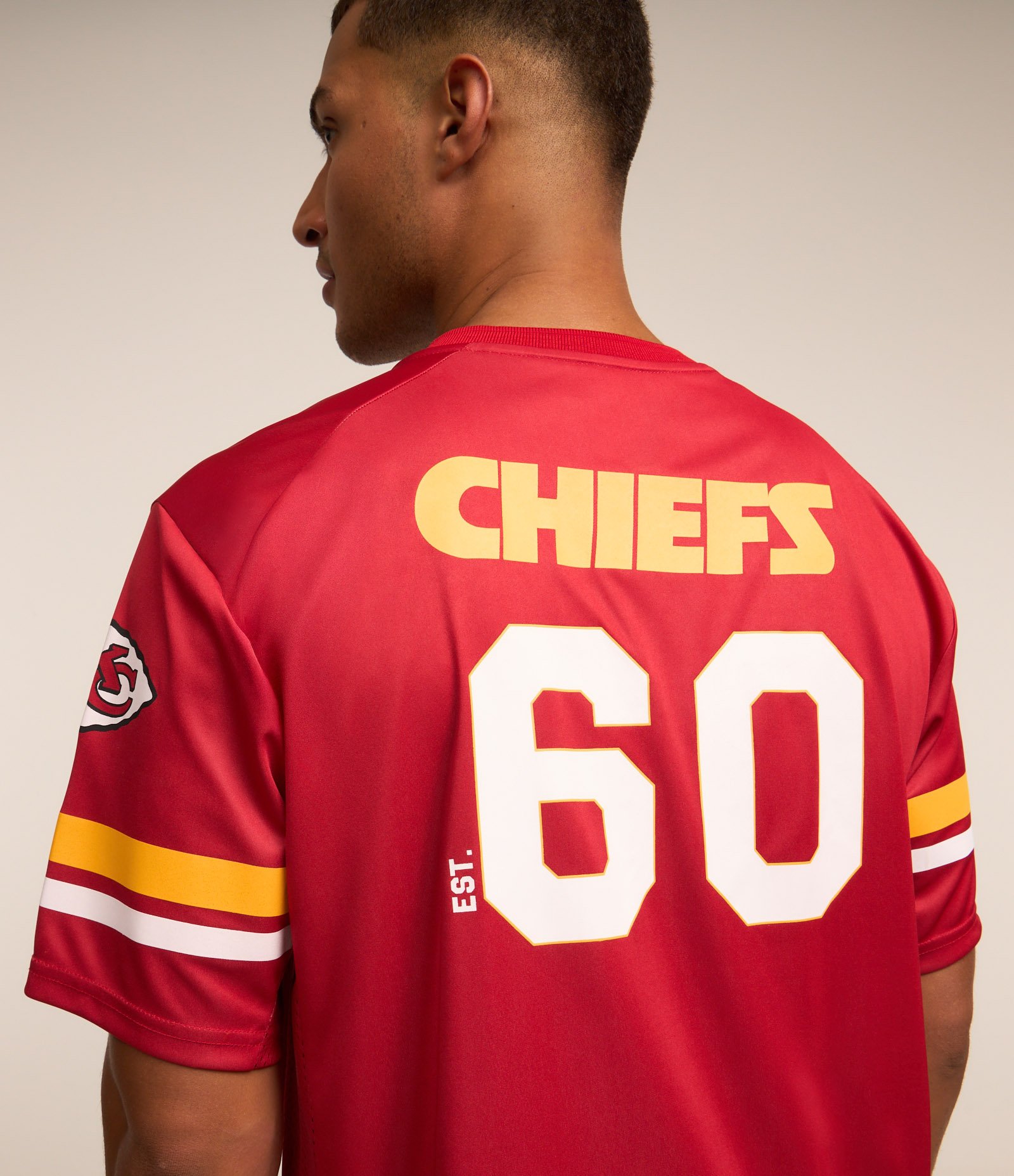 Camiseta Sportcore Futebol Americano com Estampa NFL Chiefs Vermelho 3