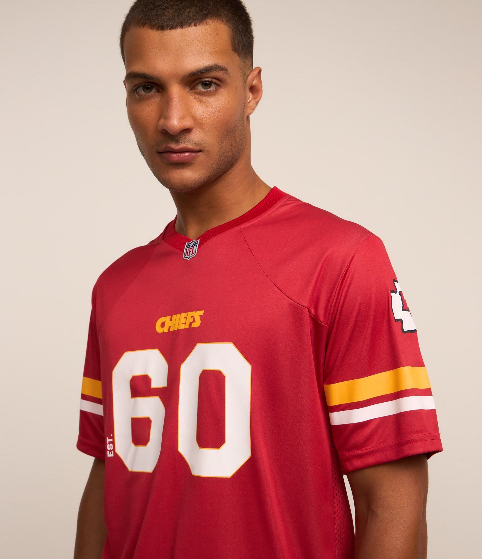 Camiseta Sportcore Futebol Americano com Estampa NFL Chiefs Vermelho 5