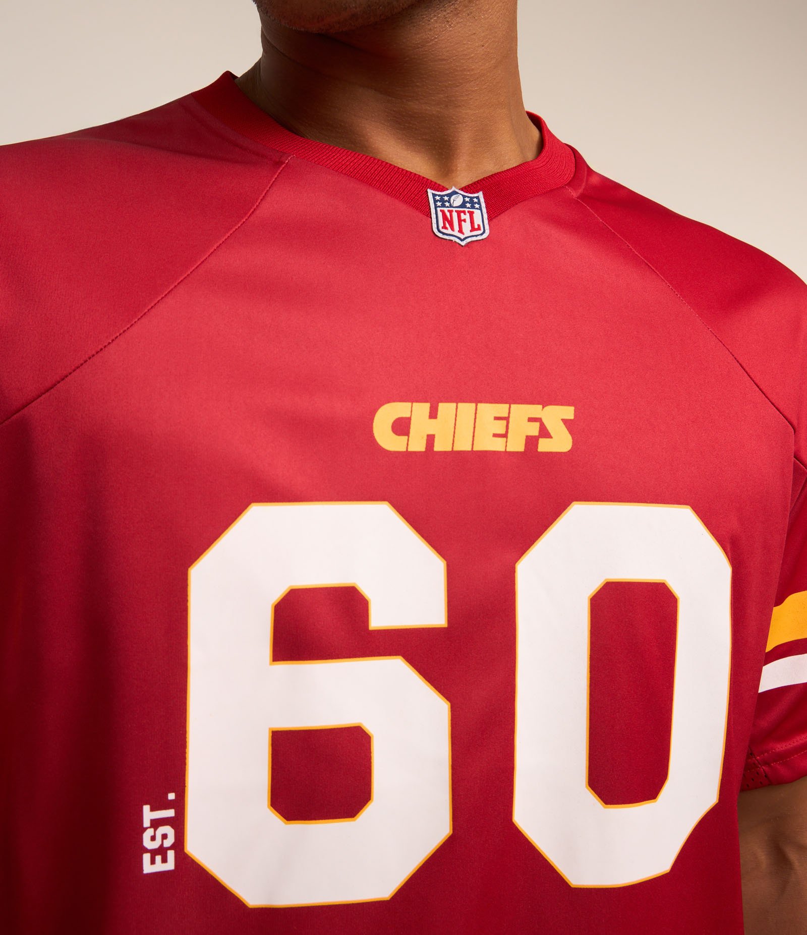 Camiseta Sportcore Futebol Americano com Estampa NFL Chiefs Vermelho 6
