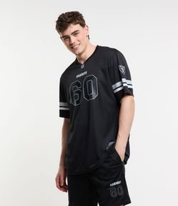 Camiseta Esportiva Futebol Americano NFL Raiders 60