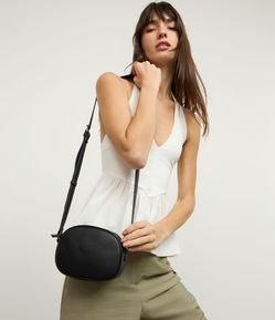 Bolsa Camera Bag Pequena com Bolso Frontal