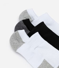 Kit 03 Meias Cano Baixo Seamless
