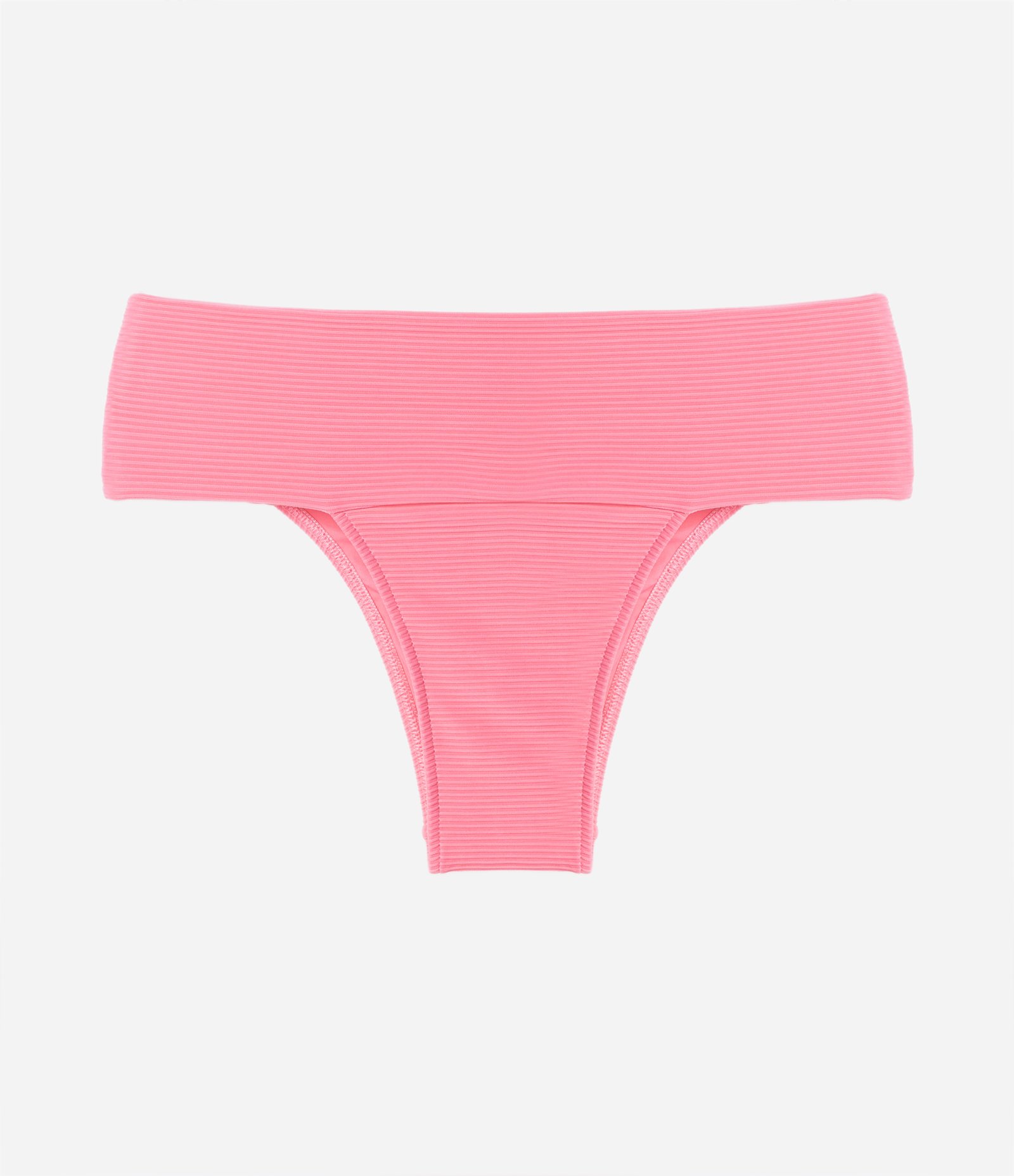 Biquíni Calcinha Pala Larga Texturizado Rosa 5