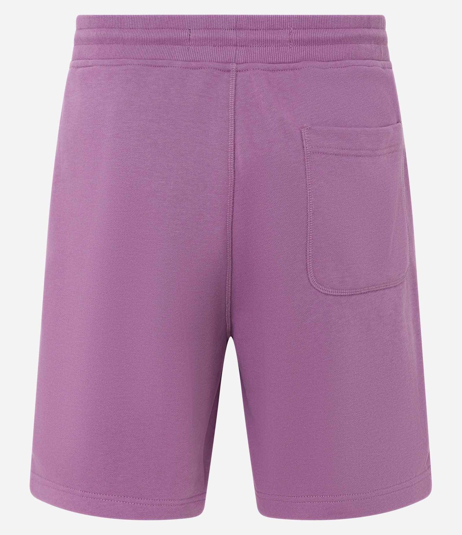 Bermuda Slim em Moletom com Cós Elástico e Etiqueta na Barra Roxo 6