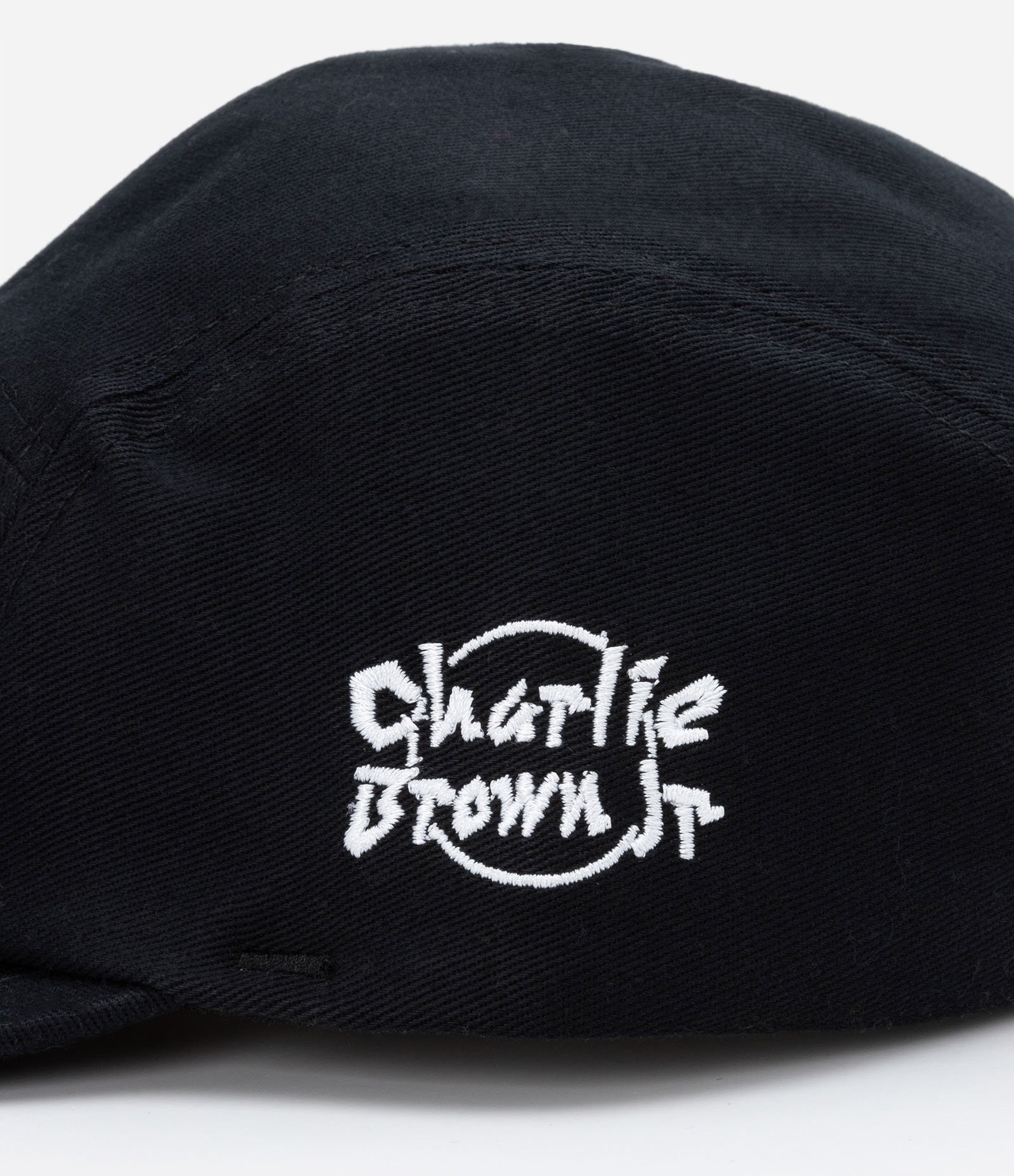 Boné Aba Reta em Sarja com Música Charlie Brown Jr Preto 5
