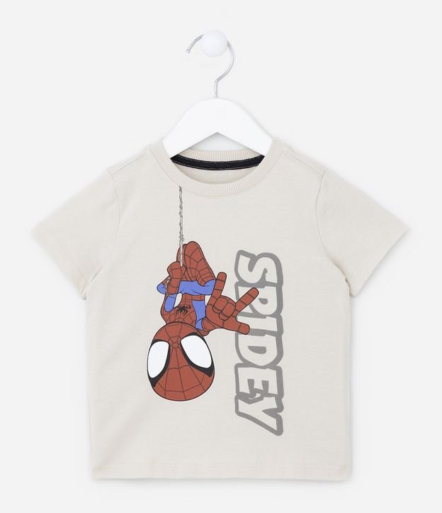 Camiseta Infantil em Algodão Estampa Spidey - Tam 2 a 5 anos