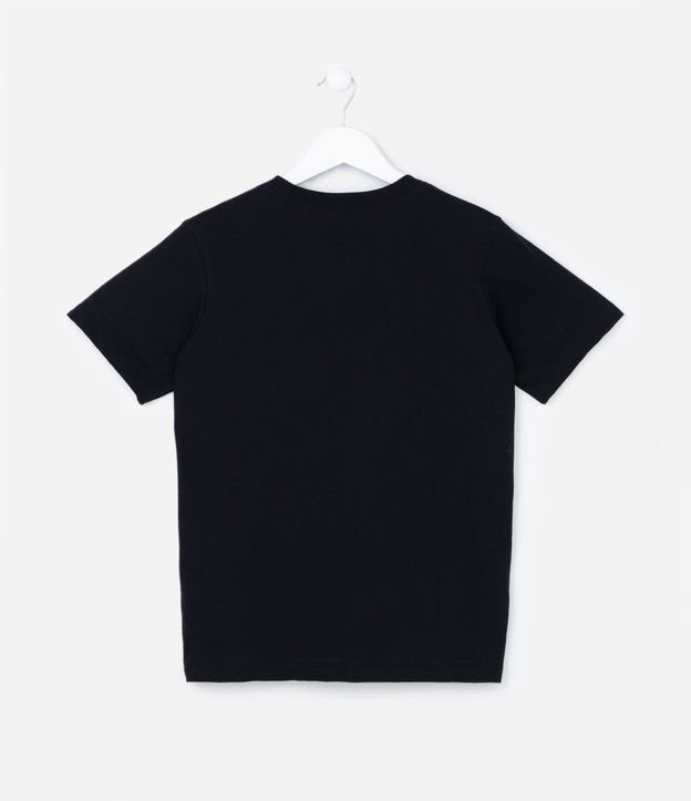 Camiseta Infantil com Estampa das Tartarugas Ninjas Brilha no Escuro - Tam 5 a 14 anos