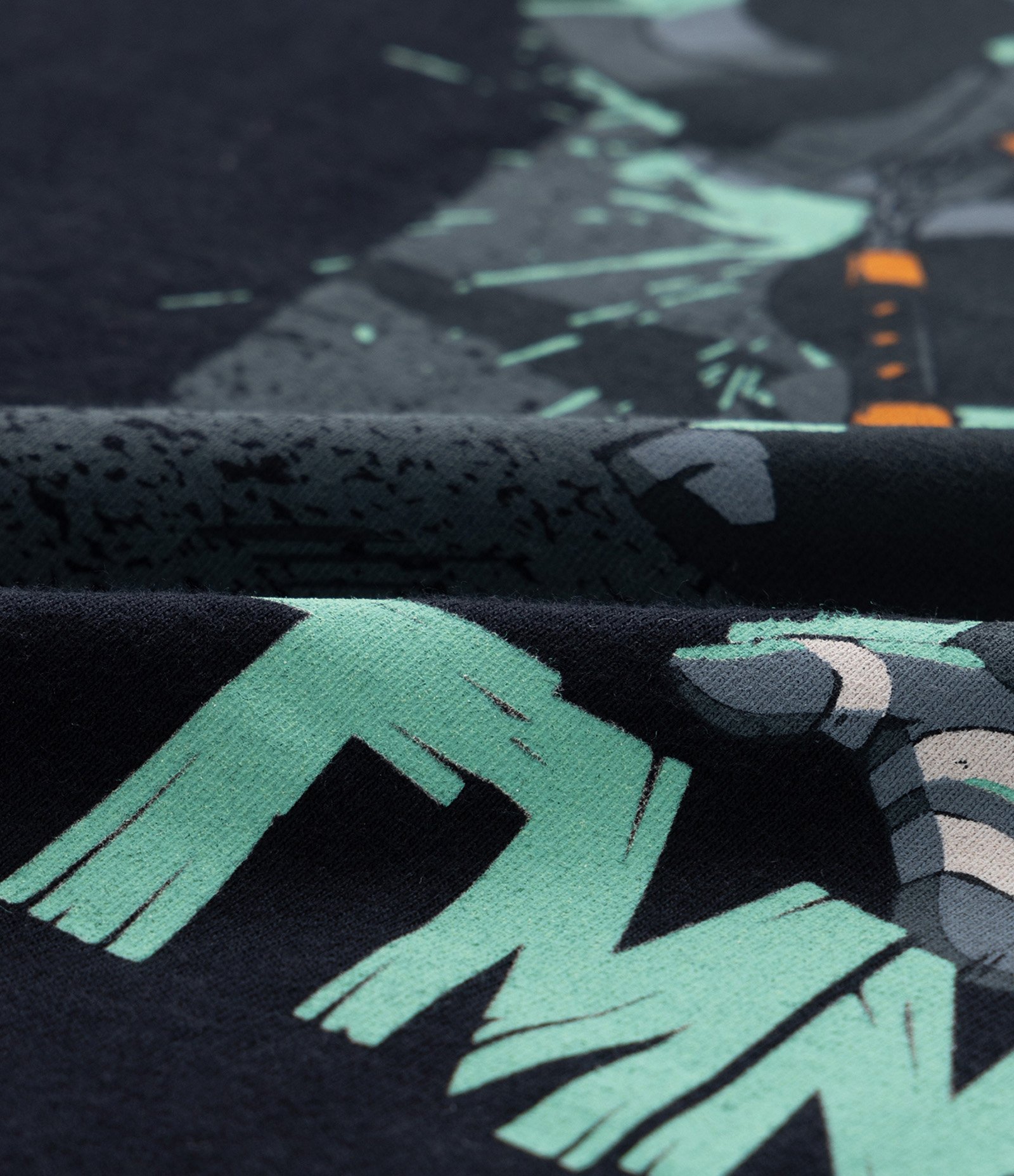 Camiseta Infantil com Estampa das Tartarugas Ninjas - Tam 5 a 14 anos Preto 3