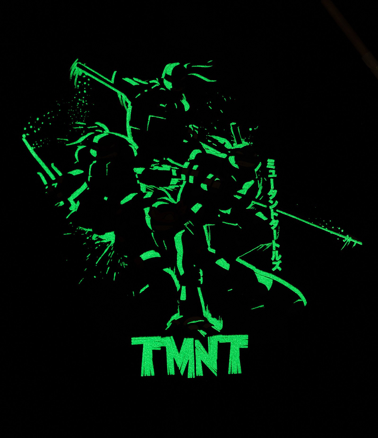 Camiseta Infantil com Estampa das Tartarugas Ninjas - Tam 5 a 14 anos Preto 6