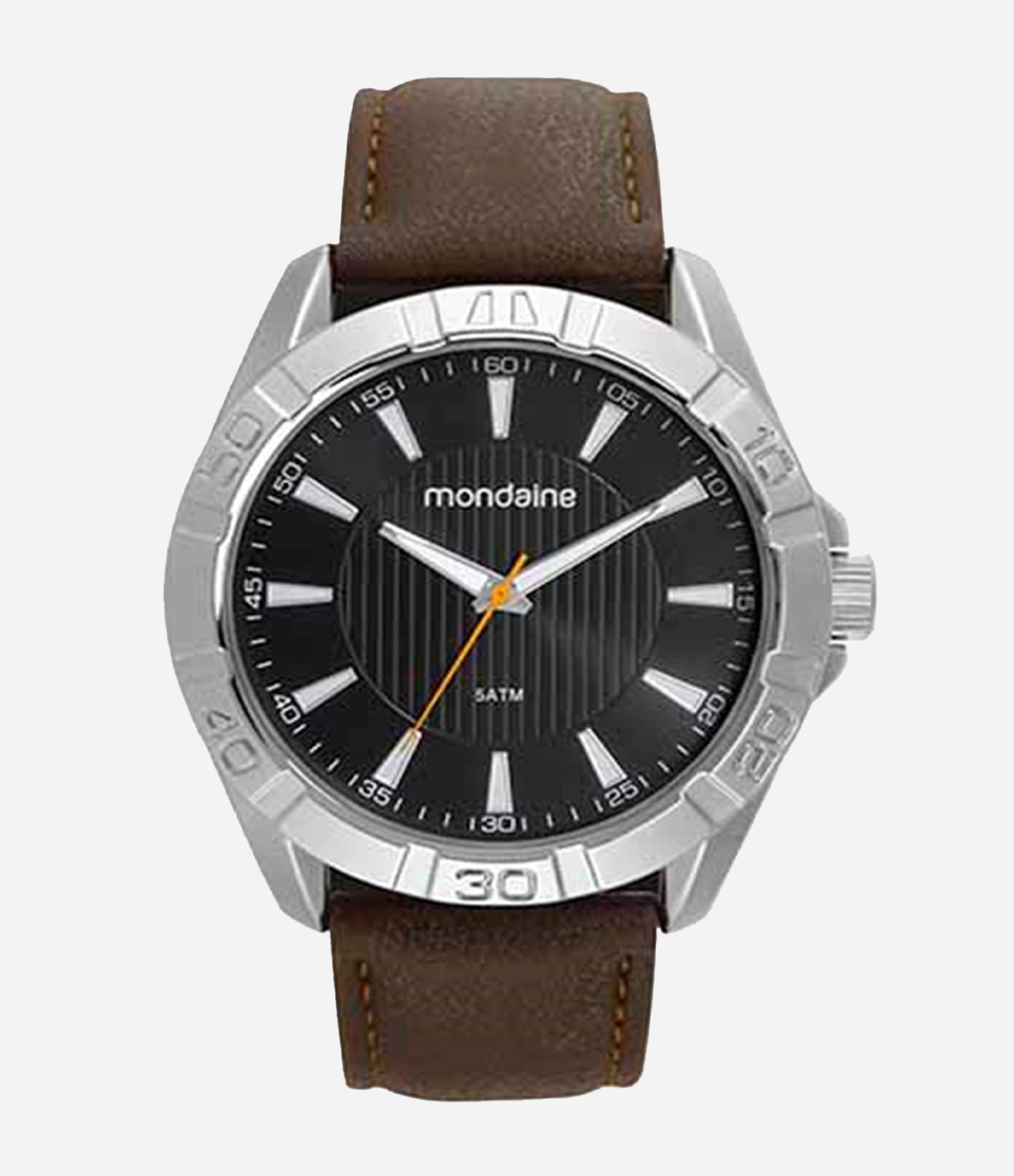 Kit Relógio Masculino Analógico Mondaine Marrom 1