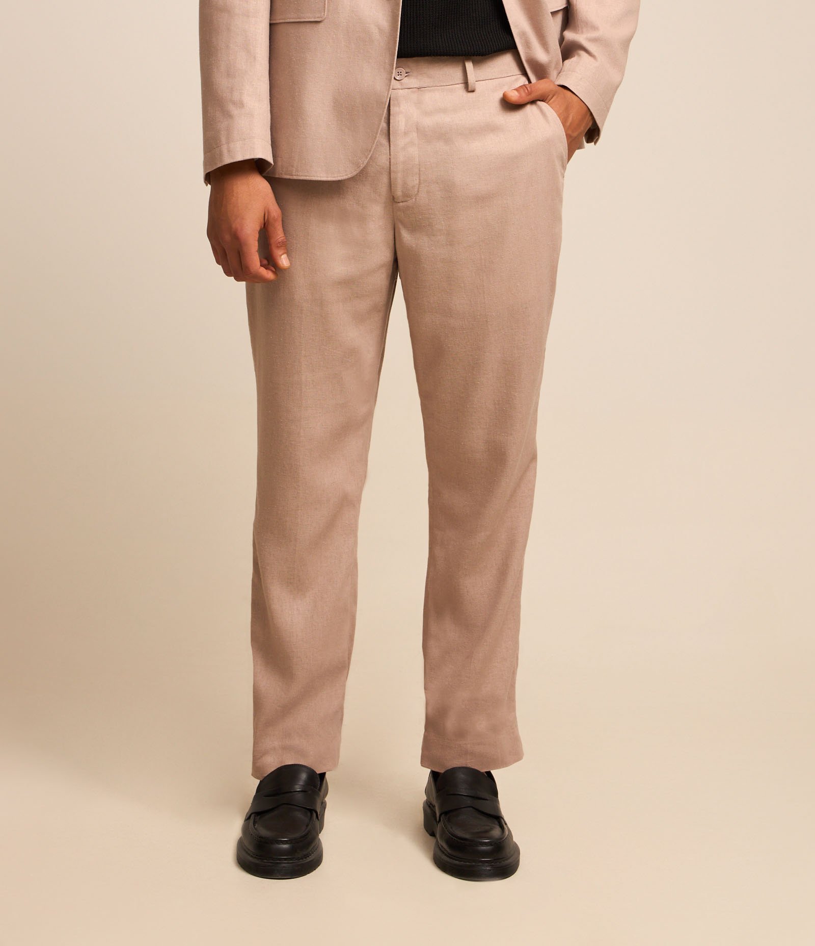 Calça Relaxed Alfaiatada em Viscolinho 3