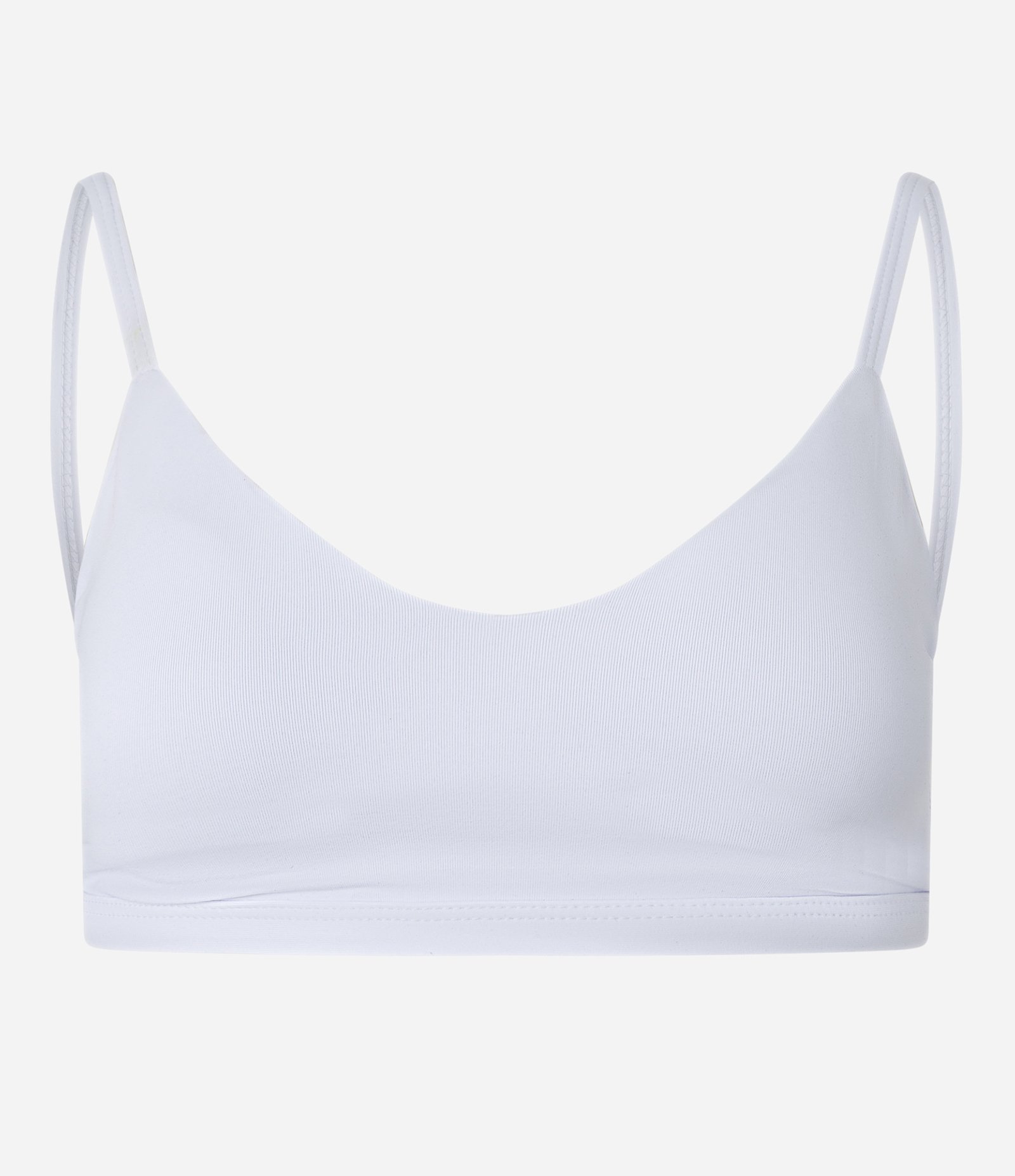 Top Esportivo em Poliamida com Bojo Branco 5