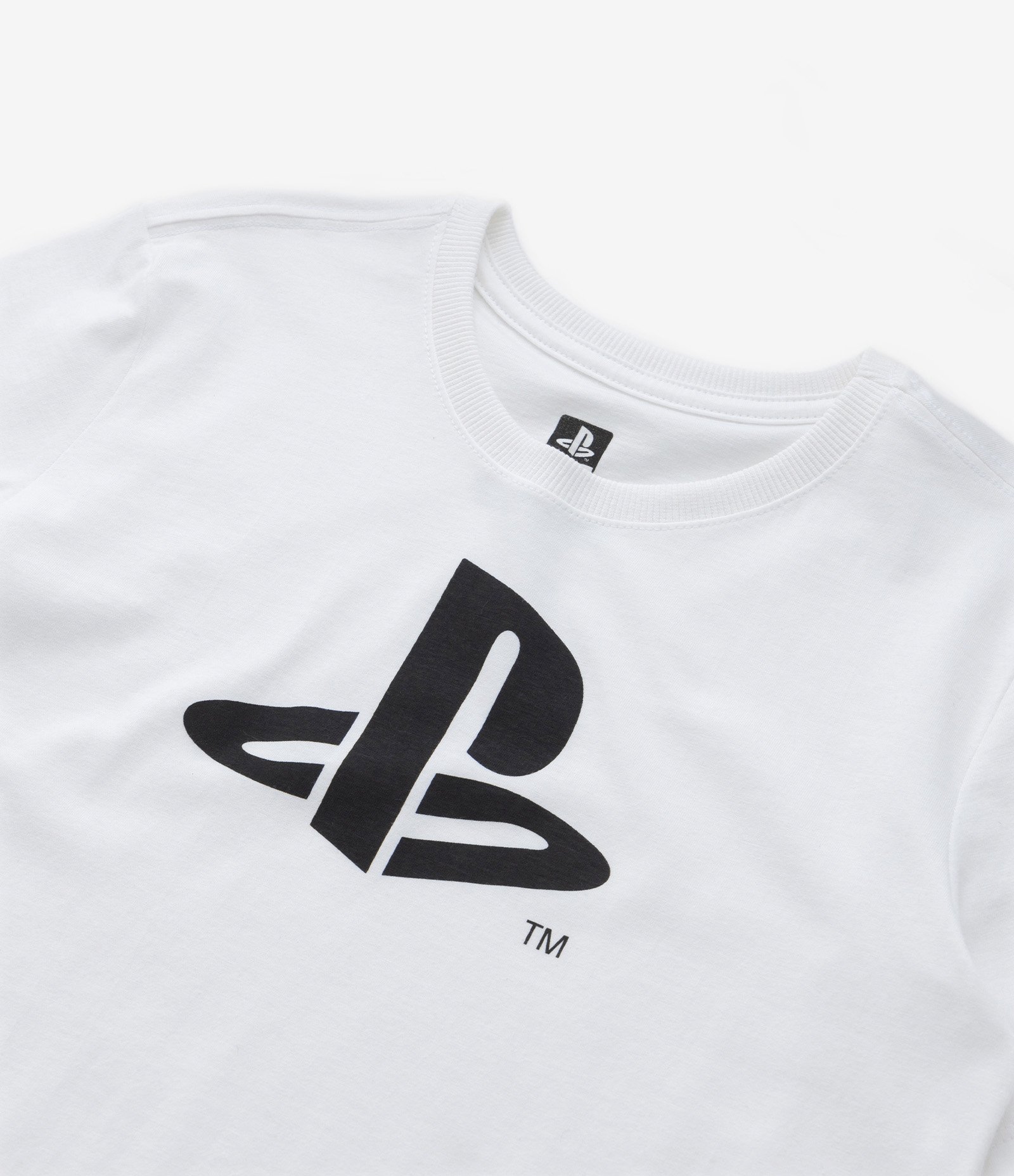 Camiseta Infantil com Estampa de Playstation - Tam 5 a 14 anos Branco 5