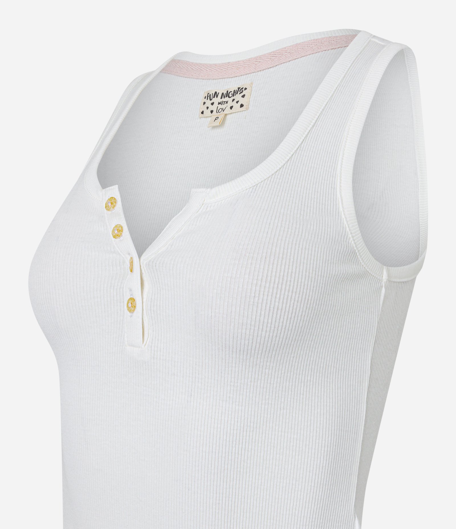 Pijama Short Doll Curto em Algodão e Estampa Olho Grego Branco Neve 7