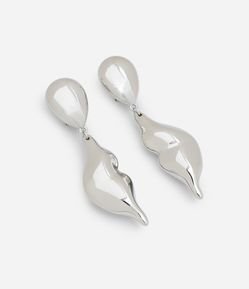 Maxi Brinco com Pingente Orgânico Bold