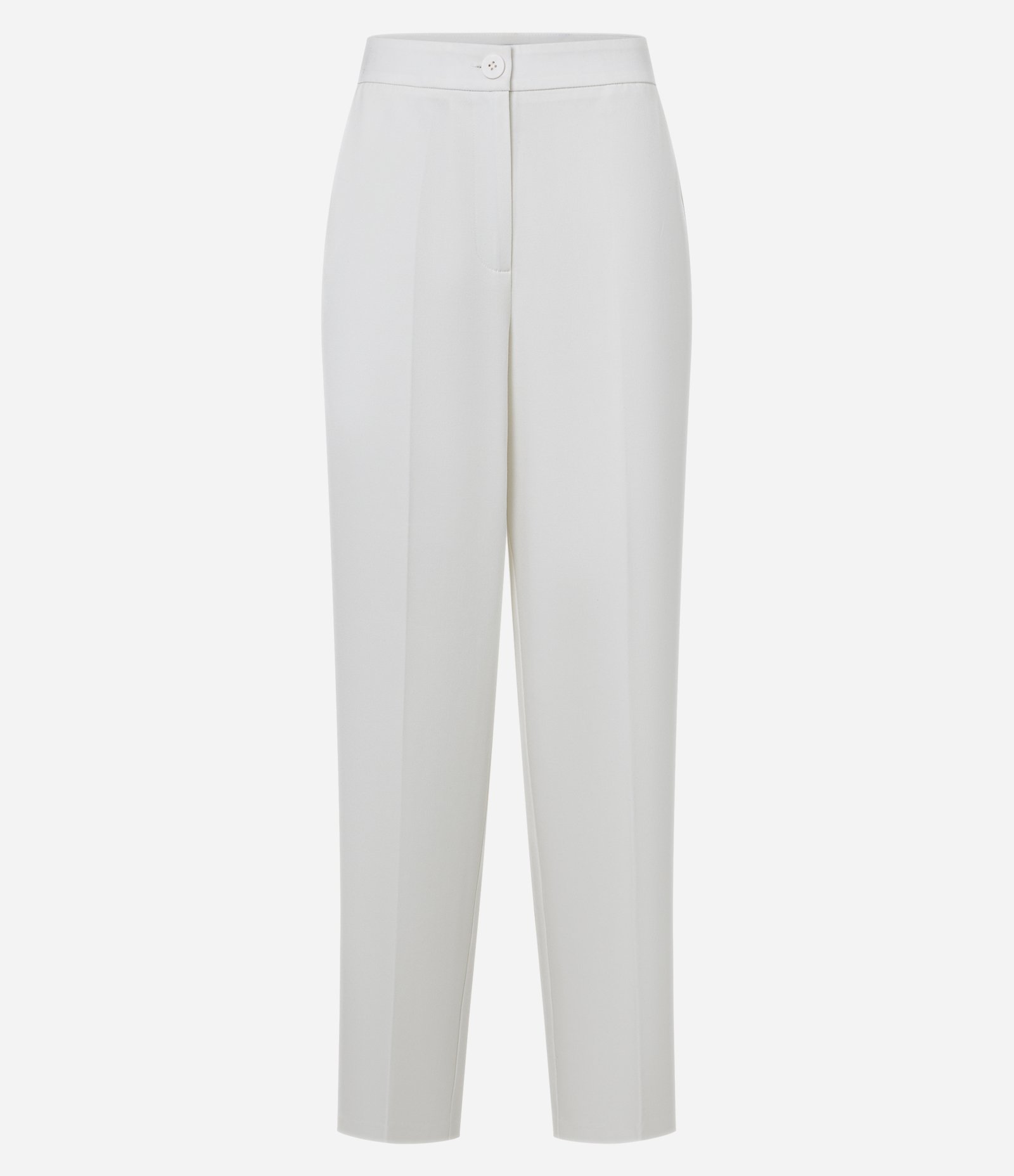 Calça Reta Alfaiatada com Bolsos e Frisos 4