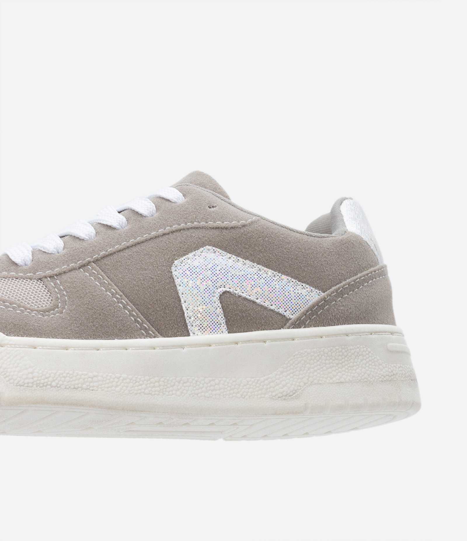 Tênis Infantil em PU com Recortes - Tam 28 ao 35 Cinza 2