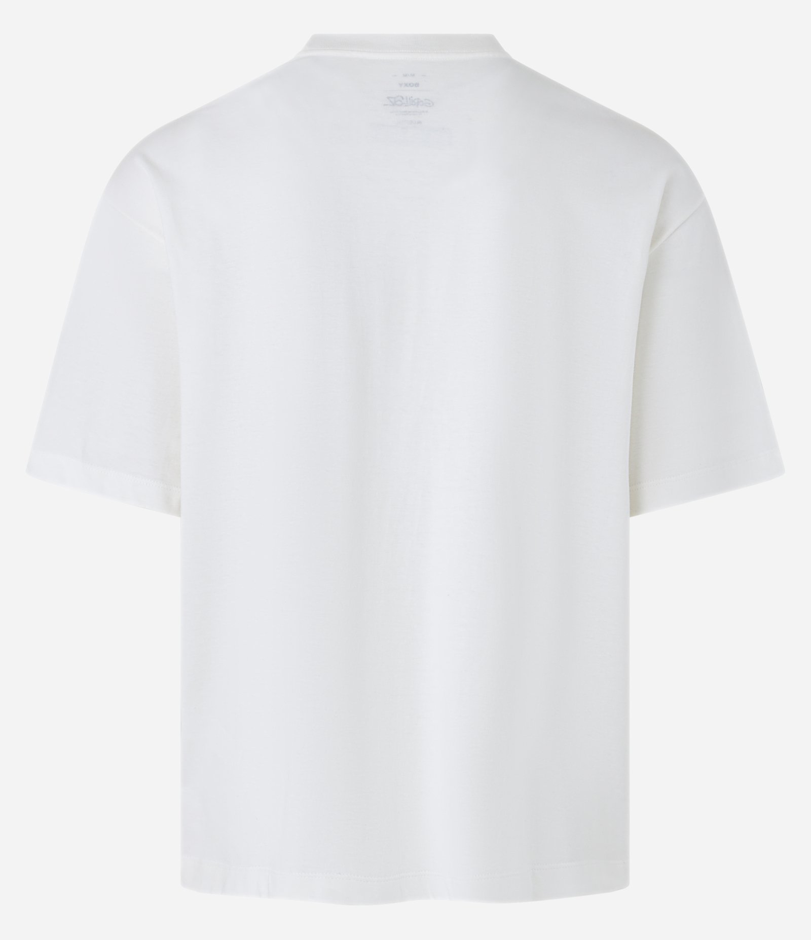 Camiseta Boxy em Algodão com Estampa Gorillaz Branco 6