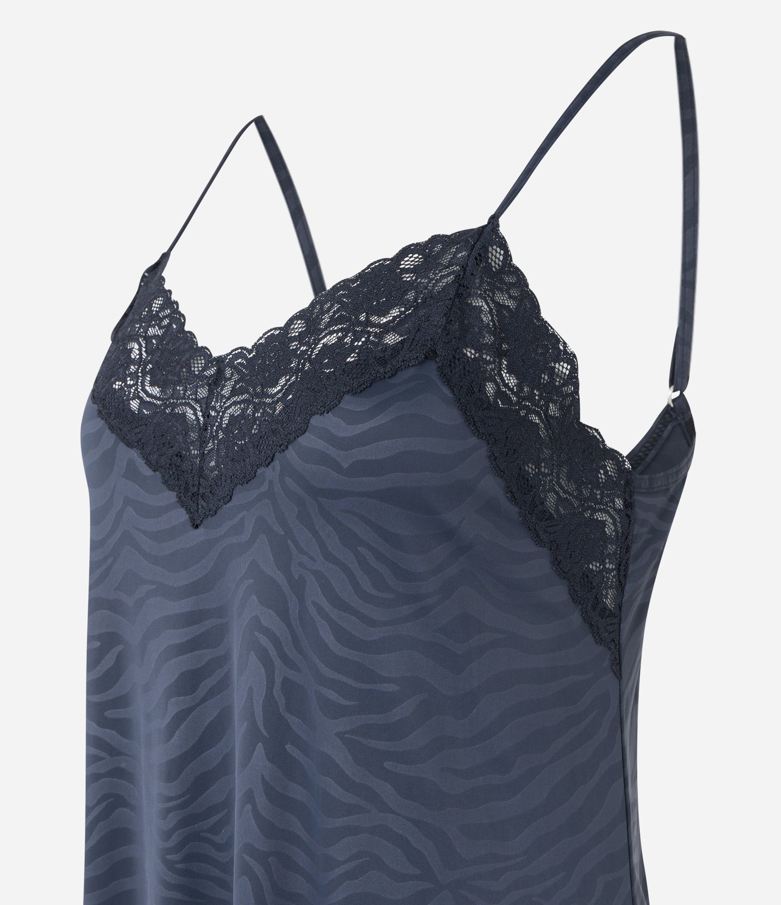 Camisola em Microfibra com Estampa Zebrinha DelRio Cinza 5