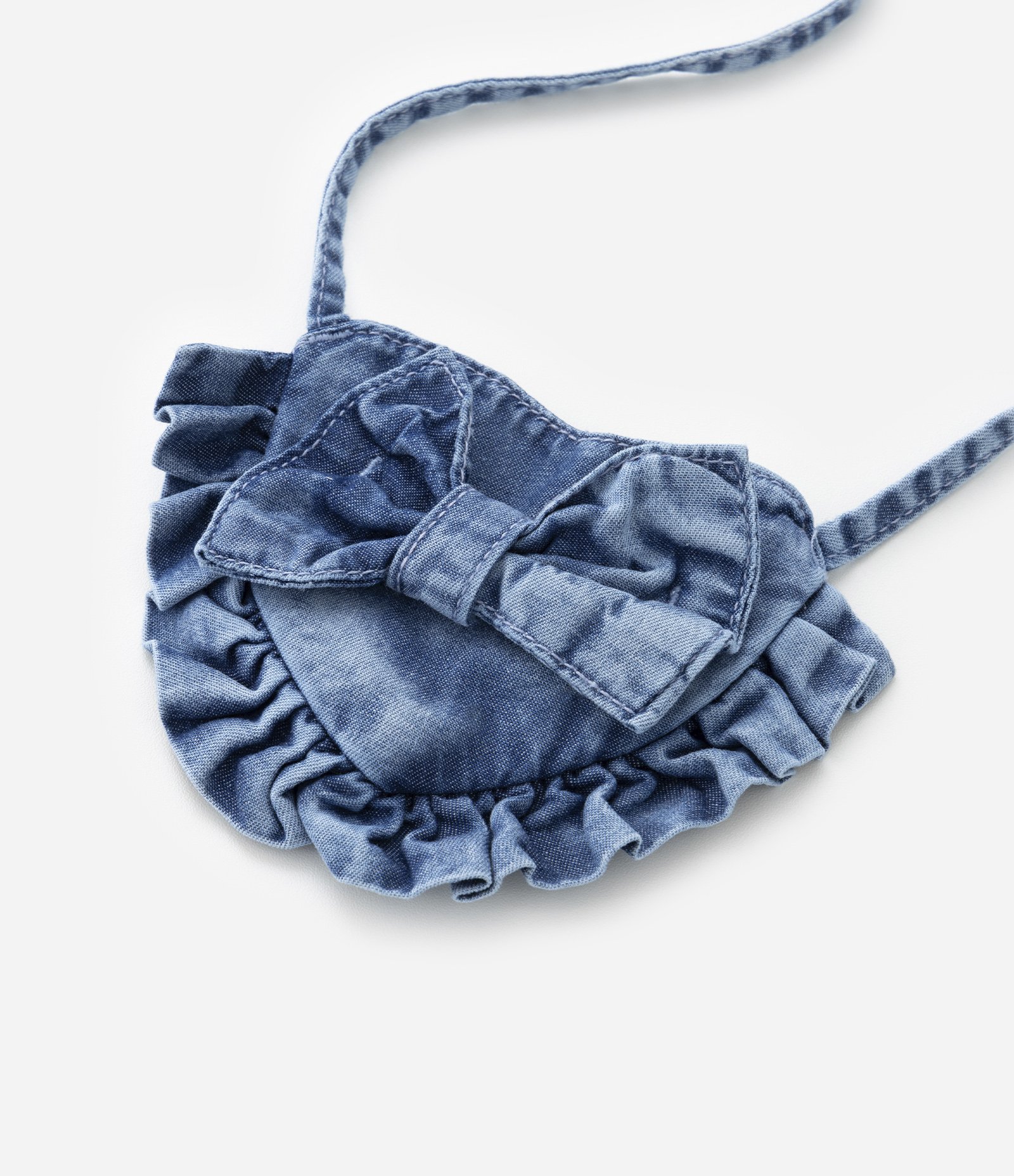Vestido Infantil em Jeans com Bolsinha - Tam 1 a 5 Anos Azul 6