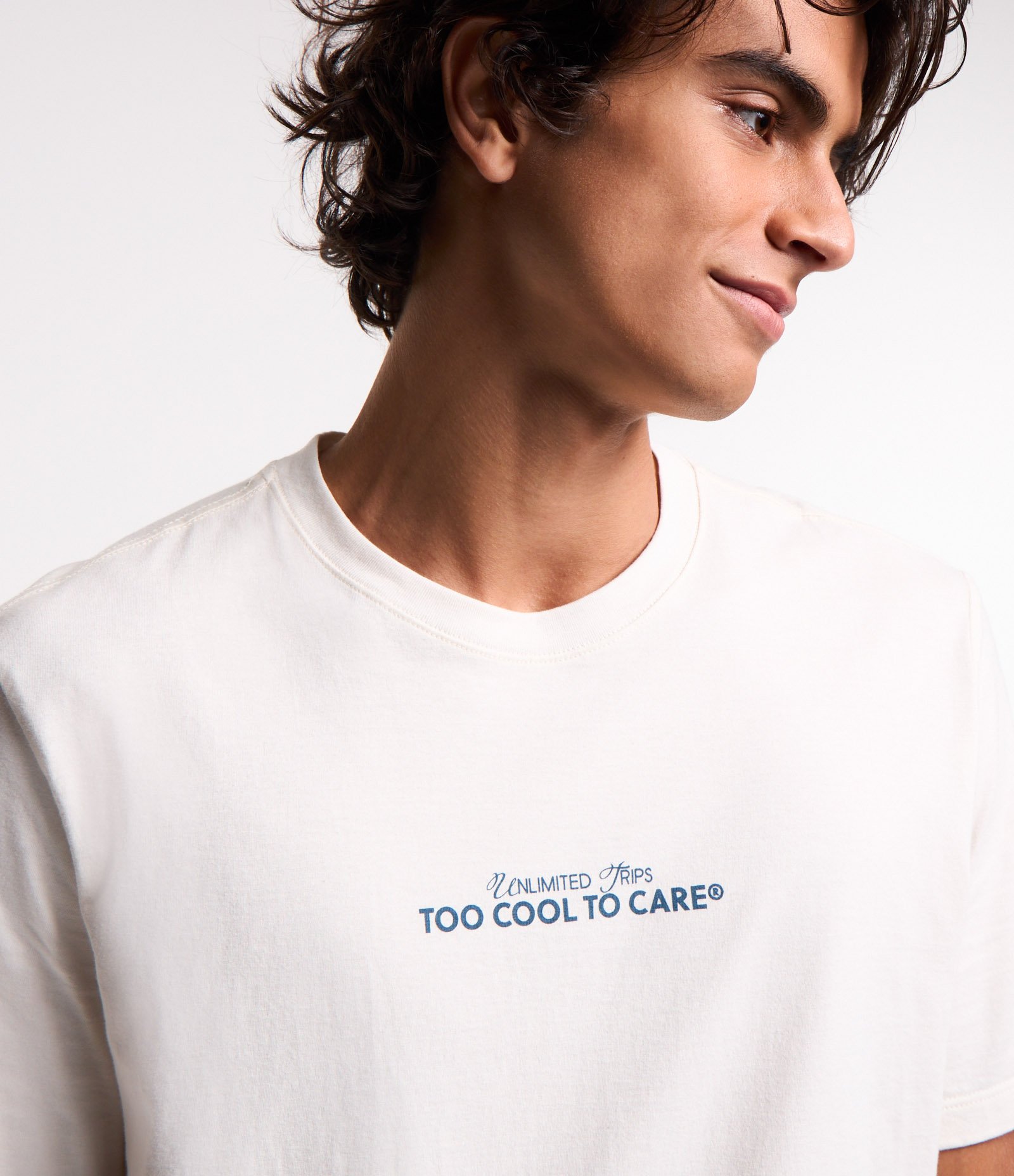 Camiseta Comfort em Algodão com Estampa Photoprint Branco 5