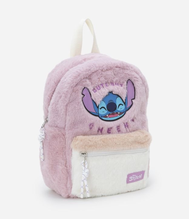 Mochila Infantil Apeluciada com Estampa do Stitch - Tam Único