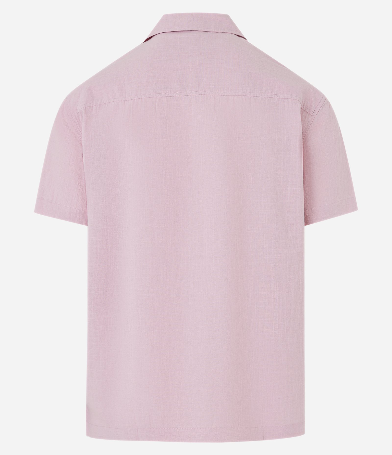 Camisa Relaxed em Tricoline com Textura Bowling Rosa 7