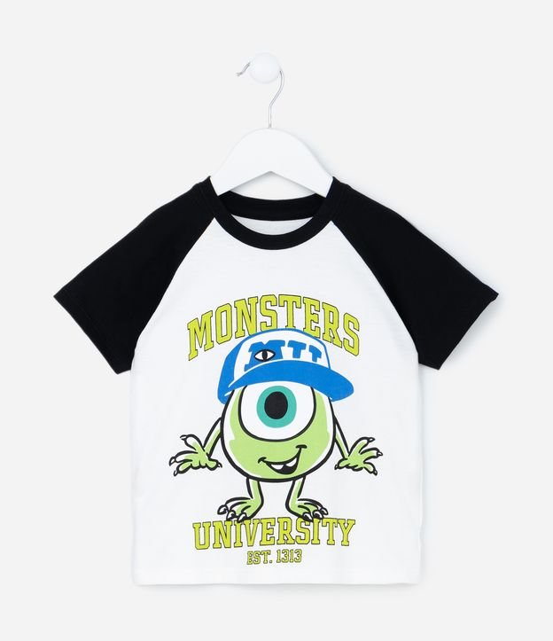 Camiseta Infantil com Estampa do Monstros S.A. University - Tam 1 a 5 anos