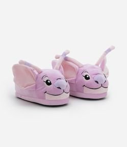 Pantufa Fechada Infantil com Bordado da Angel - Tam 29 a 36