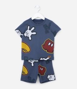 Conjunto Infantil com Estampas do Mickey - Tam 2 a 5 anos