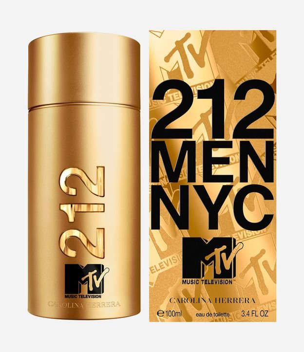 Carolina Herrera 212 Men NYC MTV Music Television Masculino Eau de Toilette
