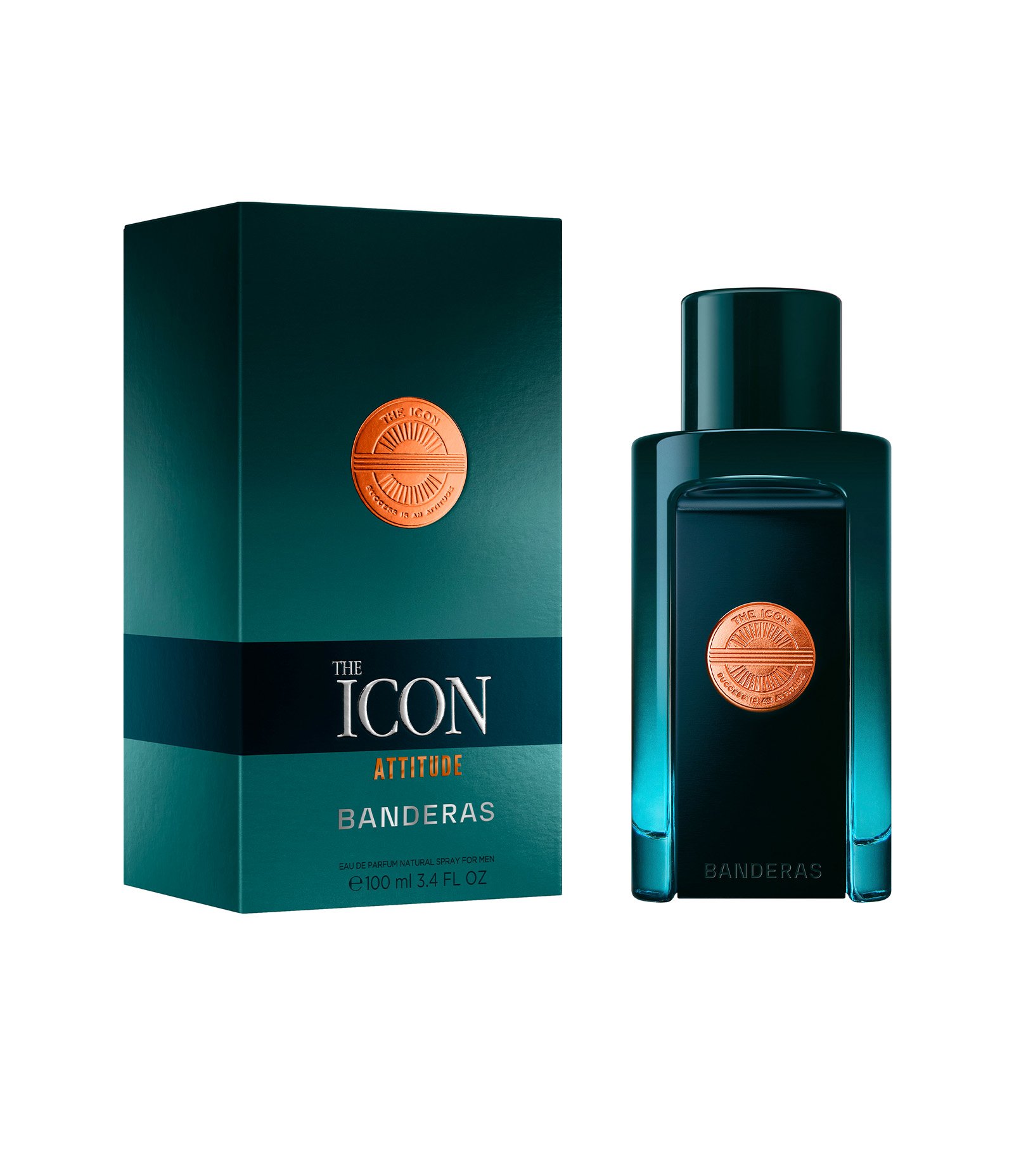 Perfume Banderas The Icon Attitude Masculino Eau De Parfum 100ml 2