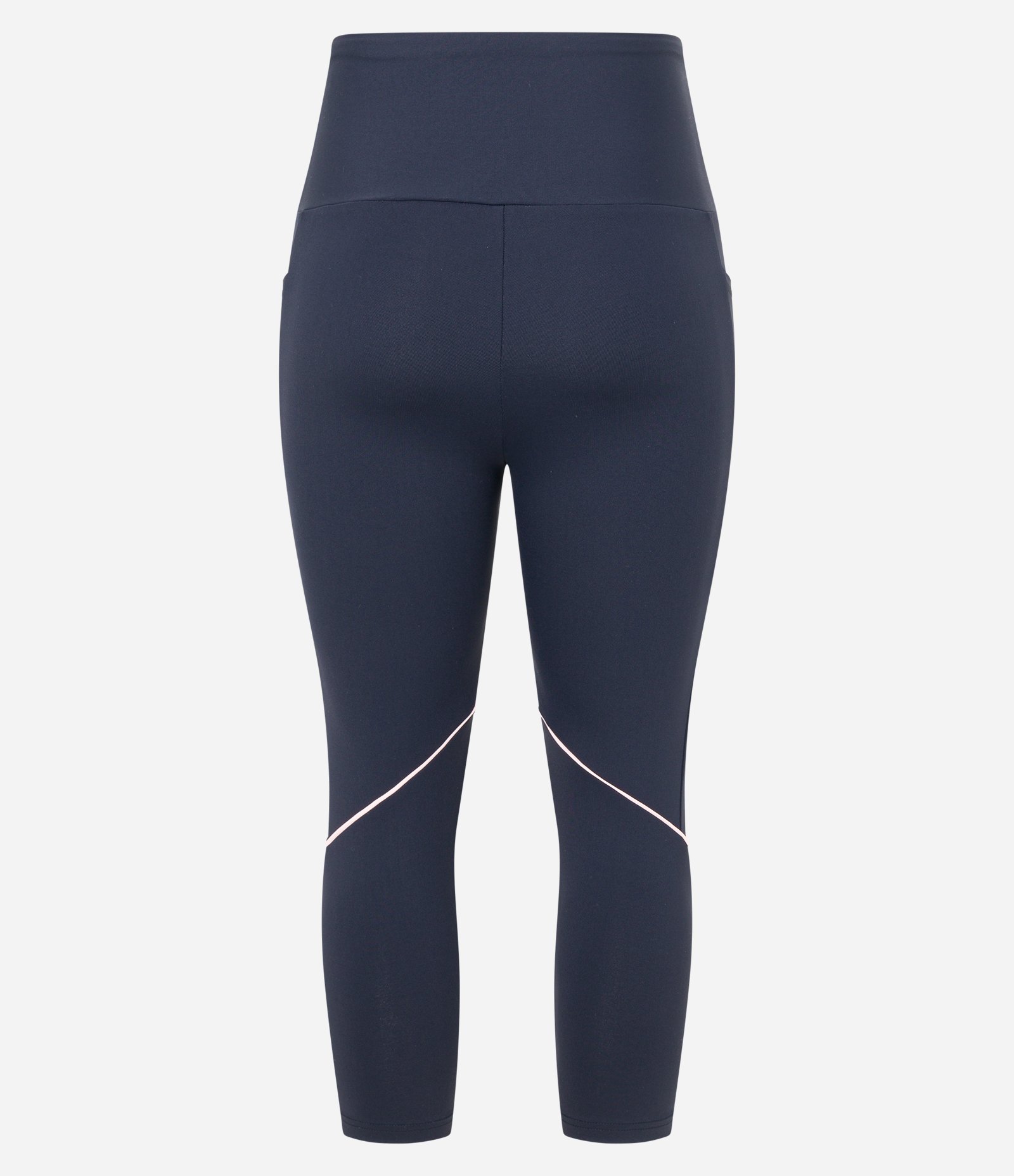 Calça Corsário Esportiva em Poliamida com Bolsos Preto 6