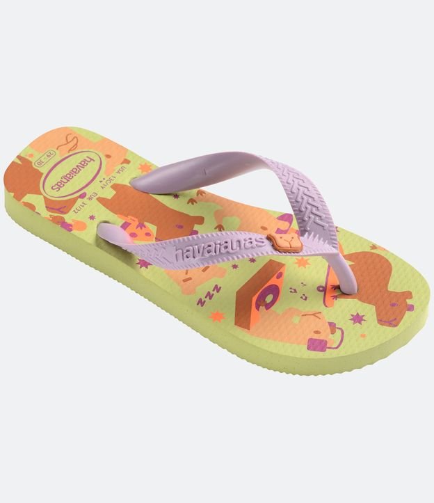 Chinelo Infantil Havaianas com Estampa Bichinhos - Tam 23/24 ao 35/36