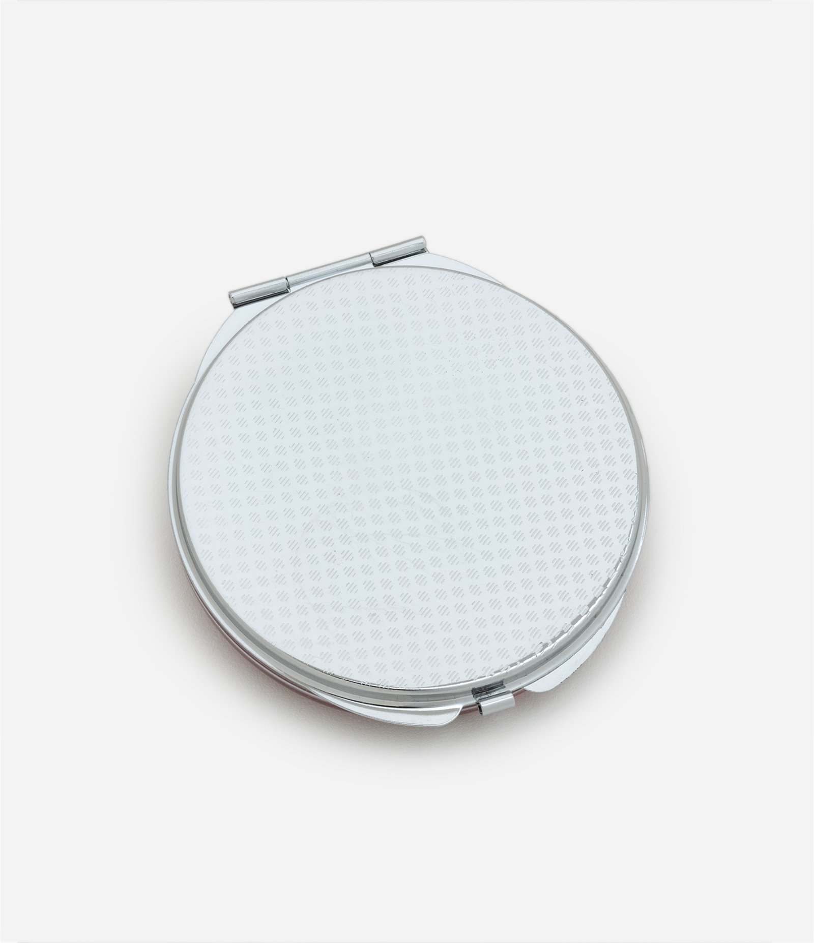 Espelho Portátil Redondo com Glitter Alchemia Vermelho 3