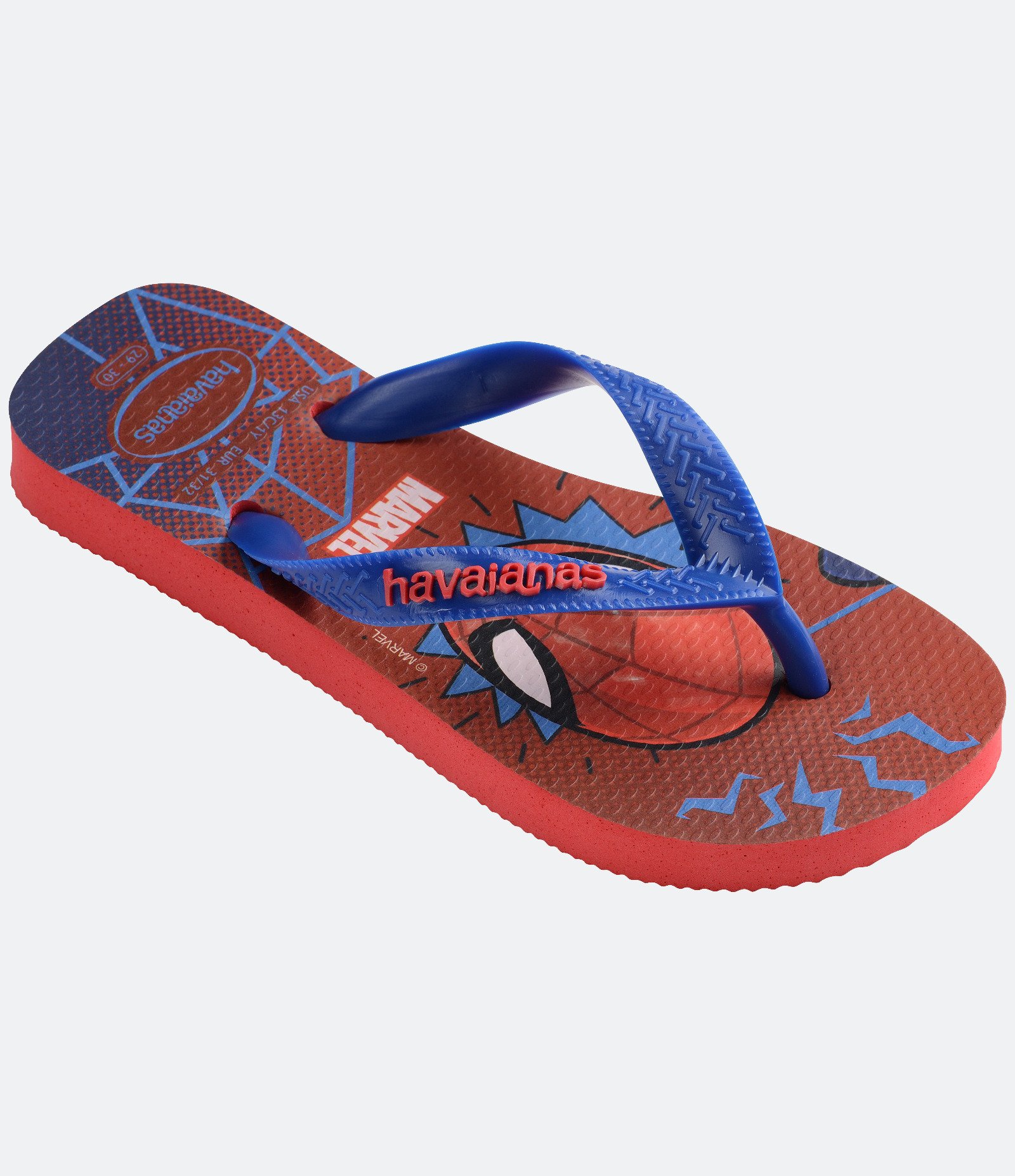 Chinelo Infantil Top com Estampa da Marvel II Havaianas - Tam 23 ao 36 Vermelho 2