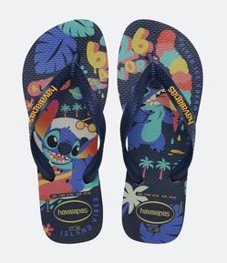 Chinelo Infantil com Estampa Stitch Havaianas - Tam 27 ao 36