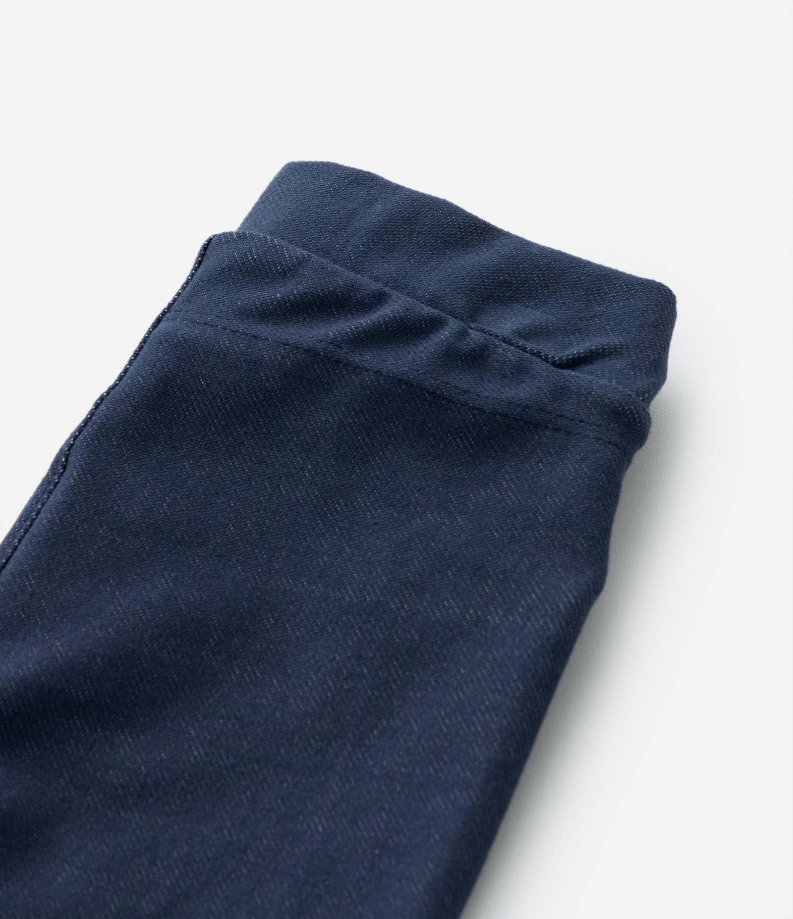 Calça Jegging Infantil com Babadinhos no Bolso - Tam 1 a 5 Anos Azul 4