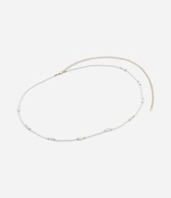 Body Chain Miçangas com Correntes e Conchas Cintura