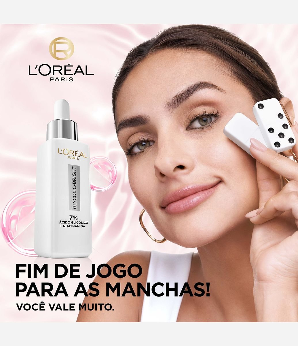 Sérum Facial Glycolic Bright L'Oréal Paris 30ml