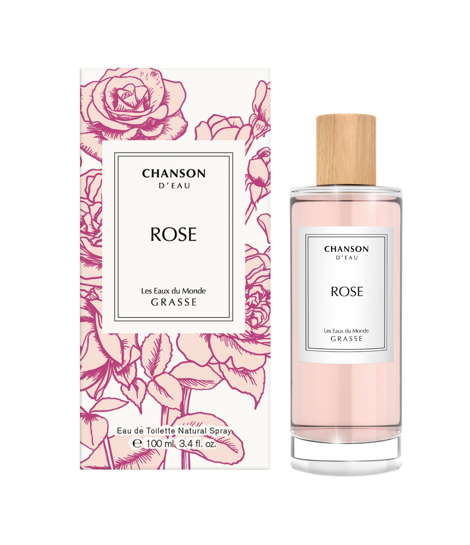 Chanson D´EAU Rose EAU De Toilette 100ml 2
