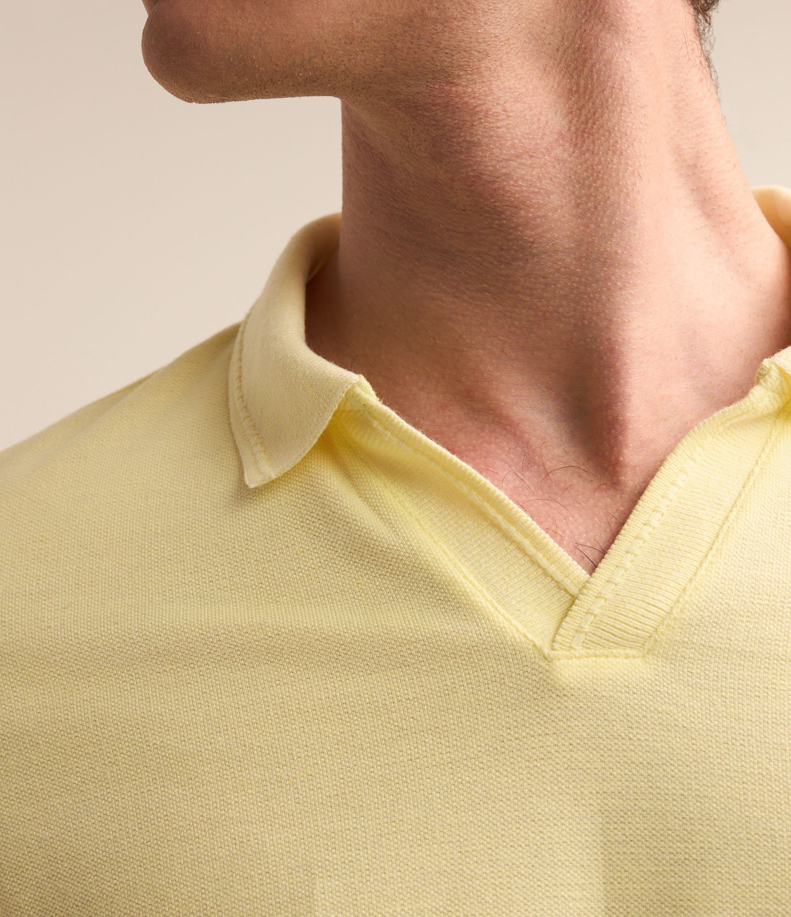 Camiseta Polo Comfort em Algodao Texturizado com Manga Curta 4