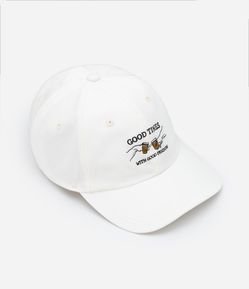 Boné em Sarja com Bordado Dad Hat Good Times