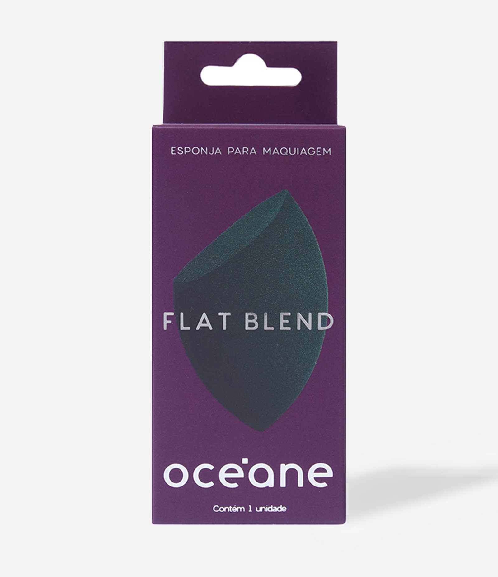 Esponja de Maquiagem Oceane Flat Blend Verde U 2