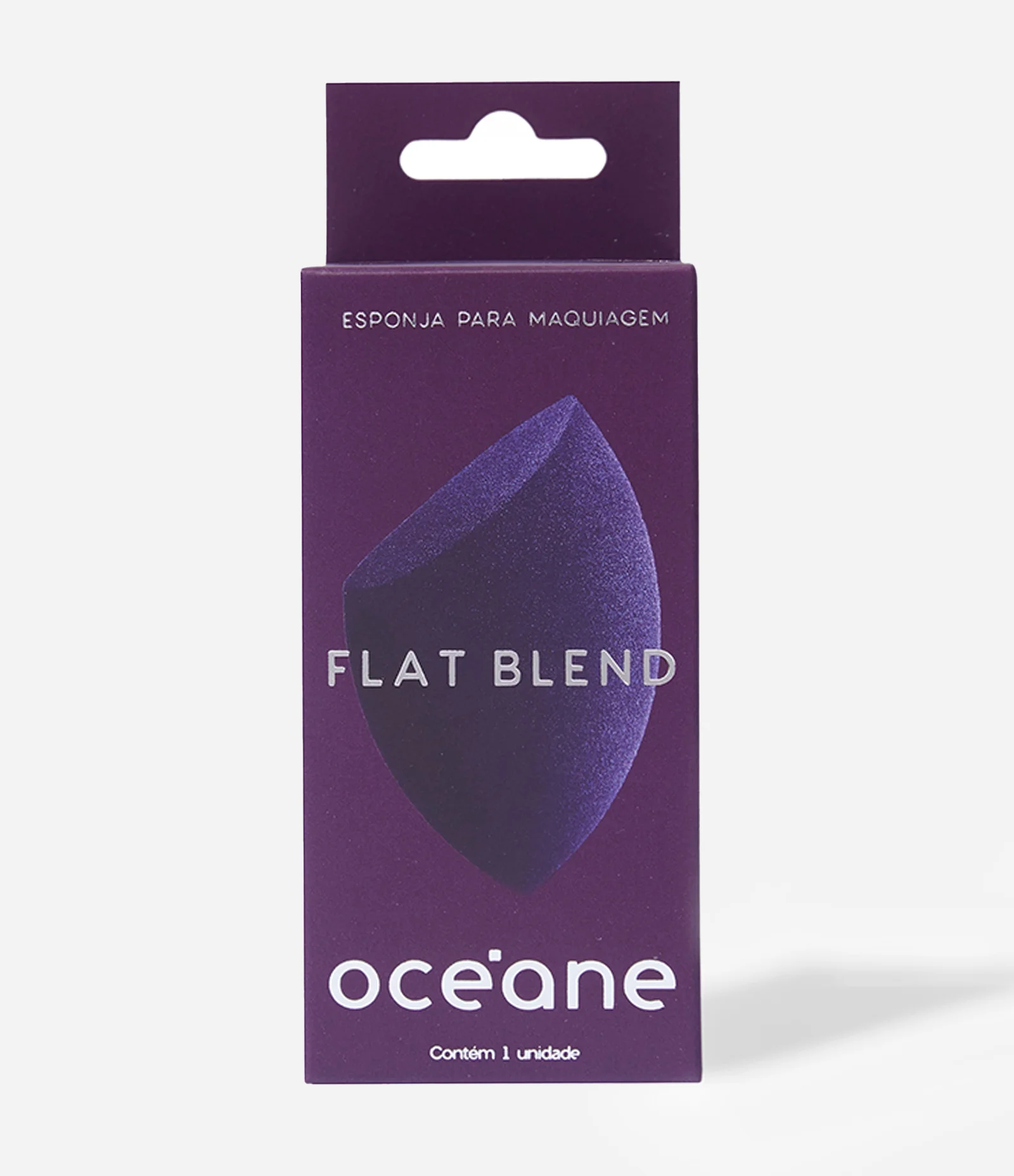 Esponja de Maquiagem Oceane Flat Blend Roxa U 2
