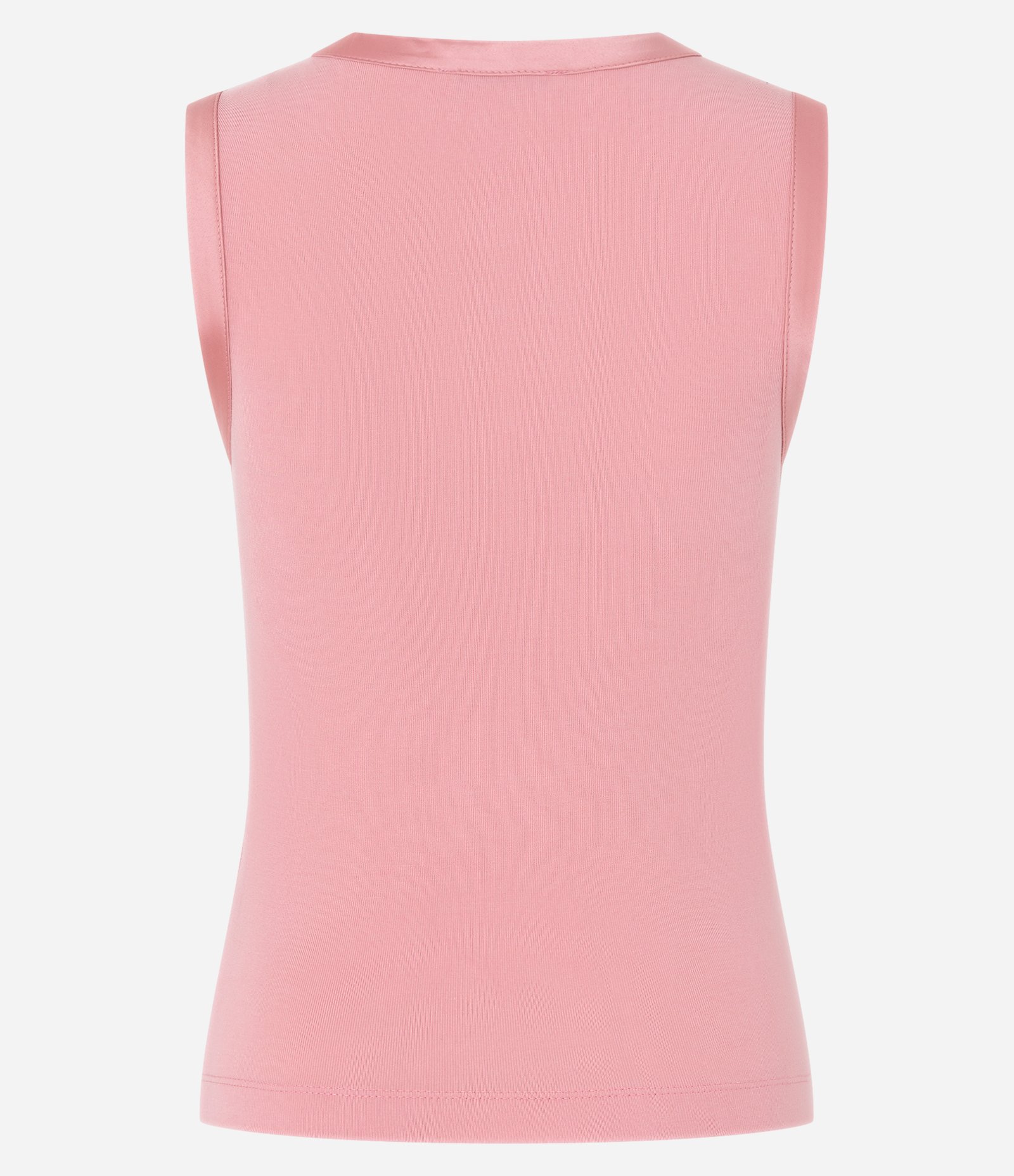 Blusa em Viscose com Cava Acetinada Rosa 3