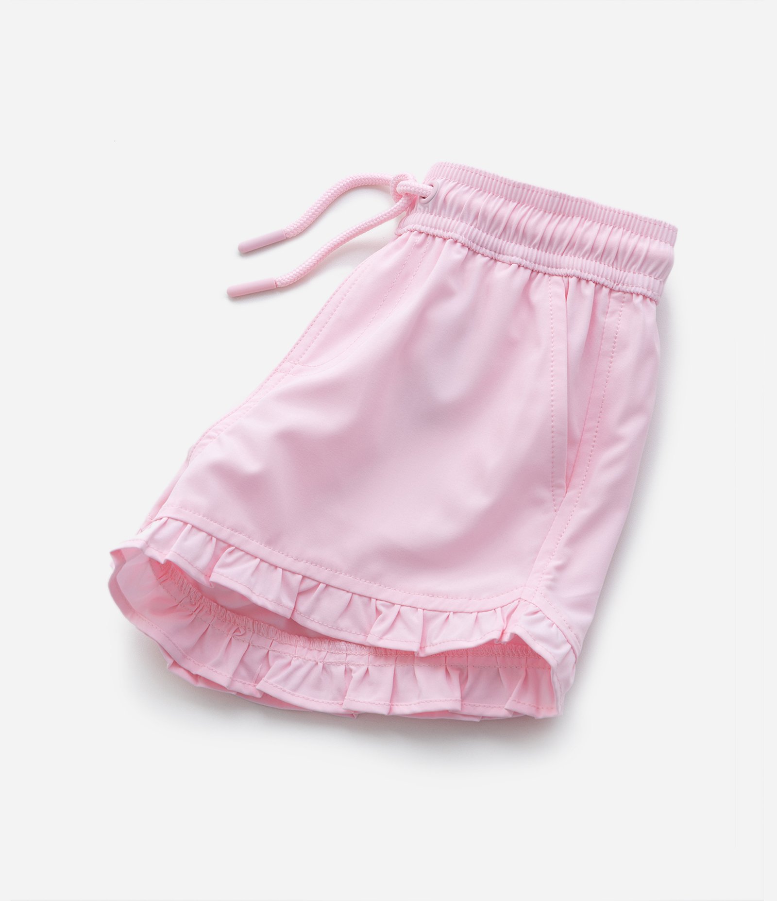 Short Infantil com Babadinhos - Tam 1 a 5 Anos Rosa Claro 6