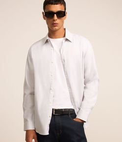 Camisa Maquinetada com Textura Zig Zag